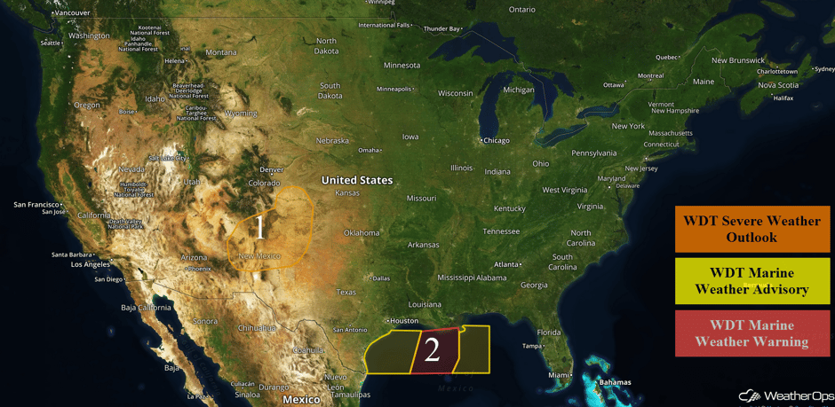 US Hazards for Thursday, October 5, 2017