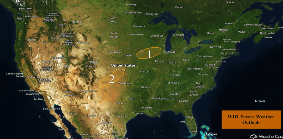 US Hazards for Friday, October 13, 2017