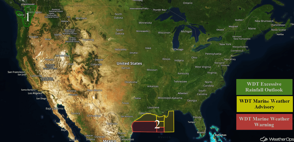 US Hazards Wednesday, November 22, 2017