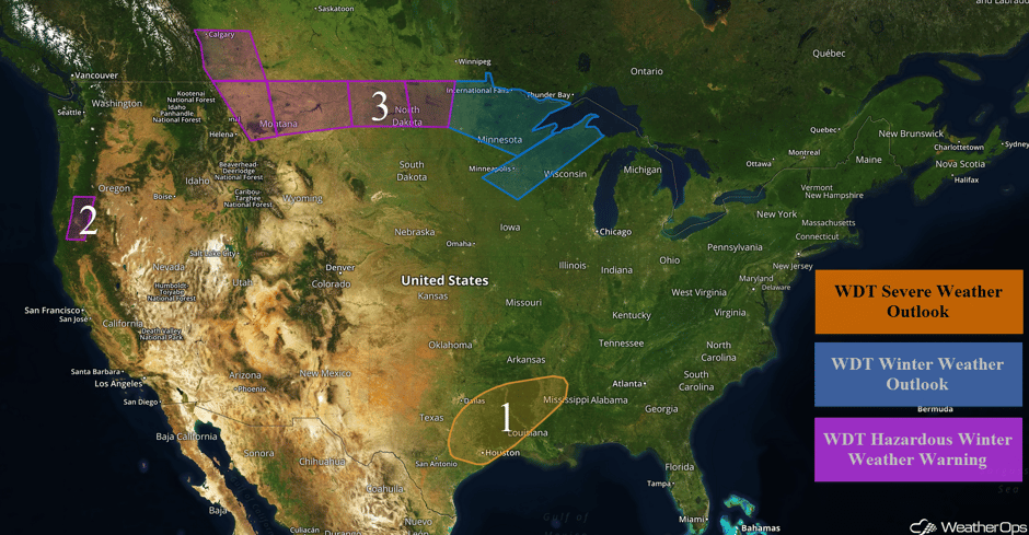 US Hazards Tuesday, December 19, 2017