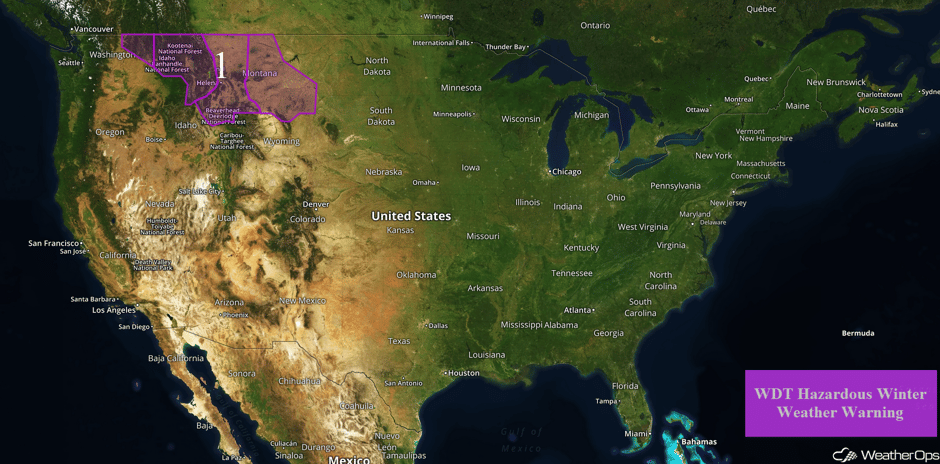 US Hazards Thursday, December 28, 2017
