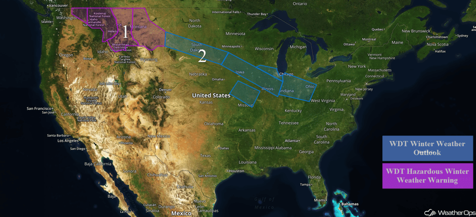 US Hazards Friday, Decenber 29, 2017