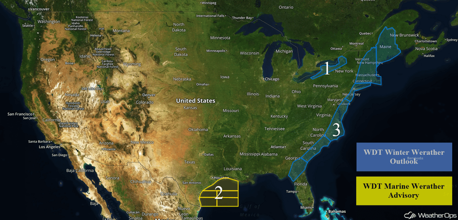 US Hazards Tuesday, January 2, 2018