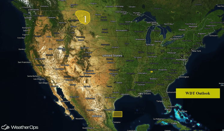 US Hazards for Tuesday, May 10, 2016