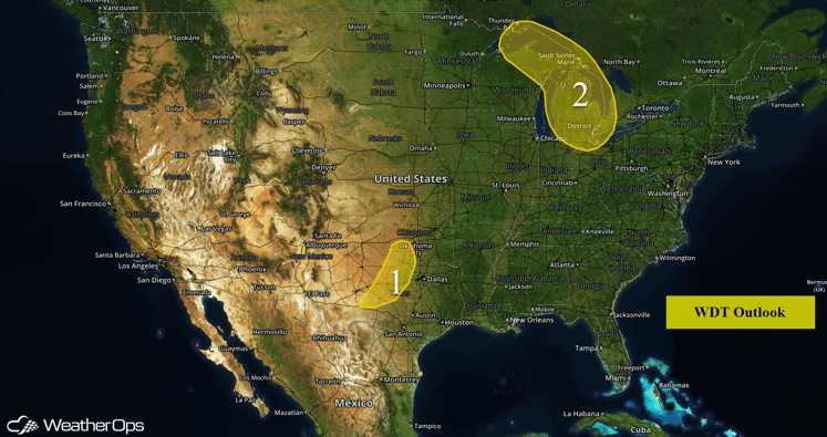 US Hazards for Tuesday, June 14, 2016