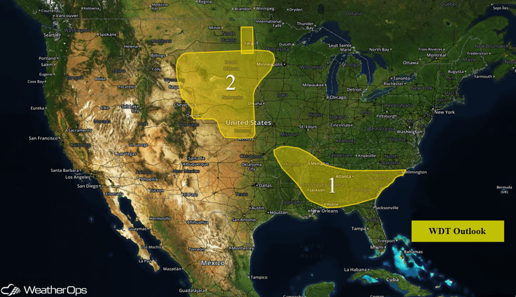US Hazards for Friday, June 17, 2016