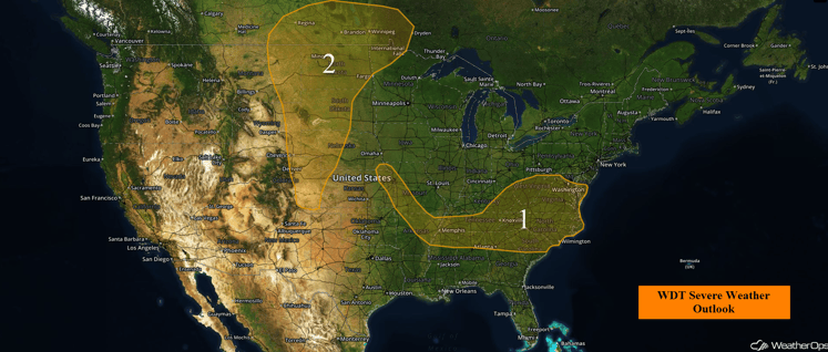 US Hazards for Friday, June 26, 2016