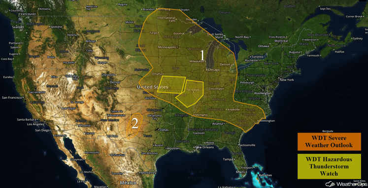 US Hazards Thursday, July 7, 2016