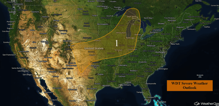 US Hazards for Tuesday, July 12, 2016