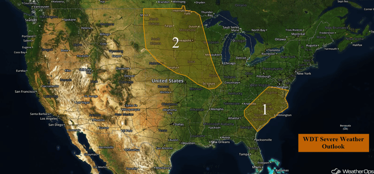 US Hazards Tuesday, July 19, 2016