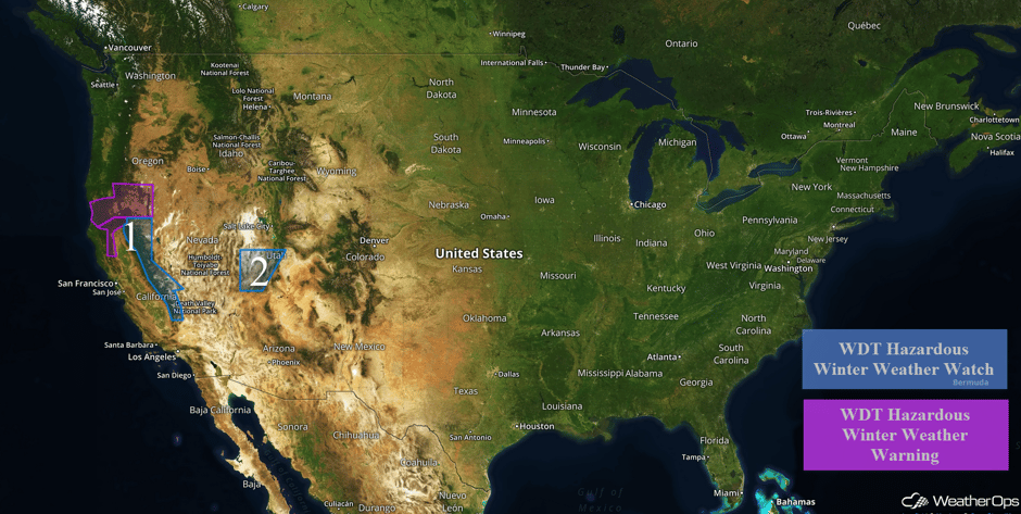 US Hazards Thursday, December 22, 2016