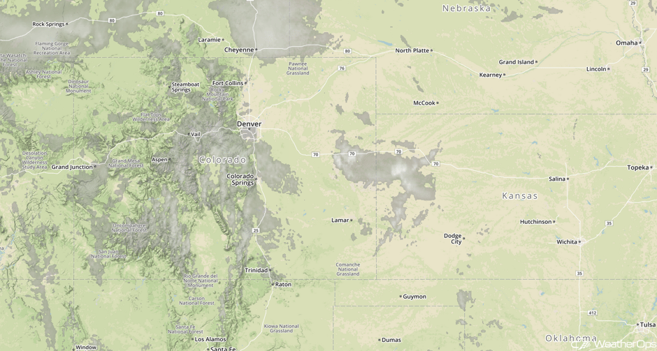 Visible Satellite 1:07pm CDT 5/8/17