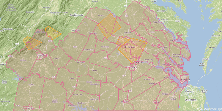Severe Thunderstorm Watch until 9pm EDT July 19, 2016