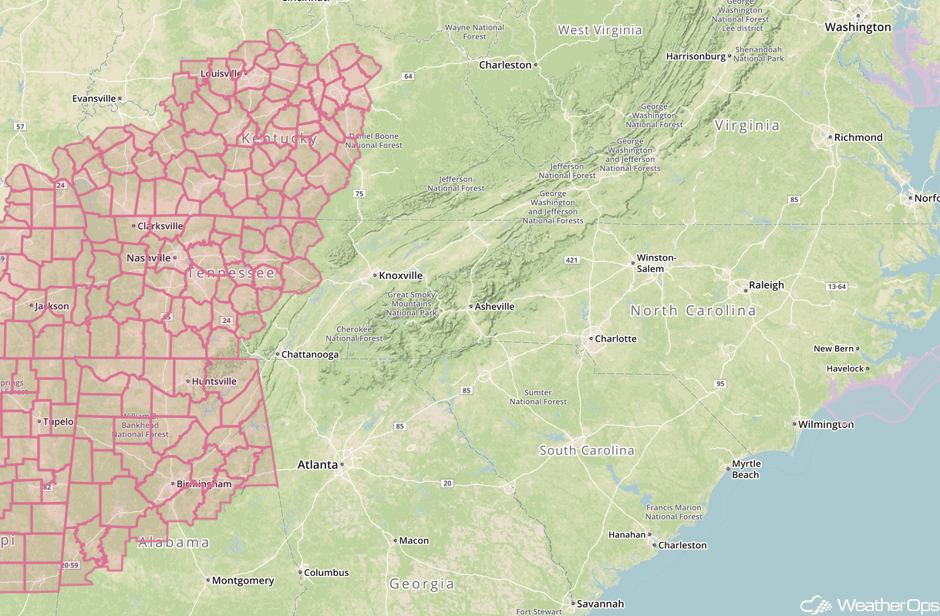 Severe Thunderstorm Watch 3/27/17