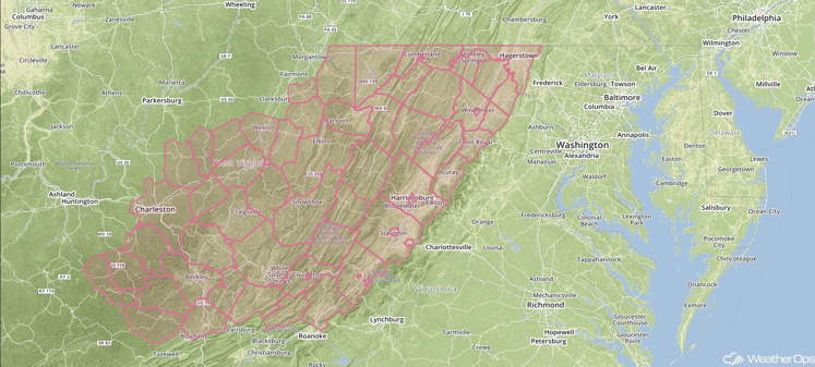 Severe Thunderstorm Watch 8/17/16