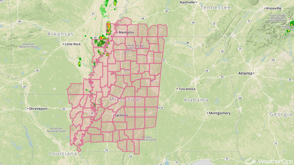 Severe Thunderstorm Watch 6/16/17