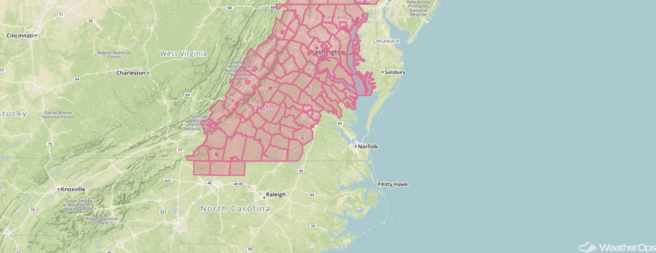 Severe Thunderstorm Watch 6/19/17