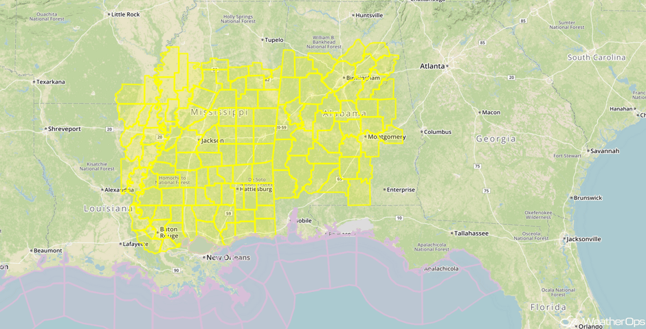 Tornado Watch 6/22/17