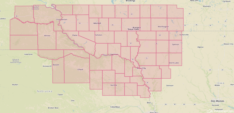 Severe Thunderstorm Watch 8/21/17