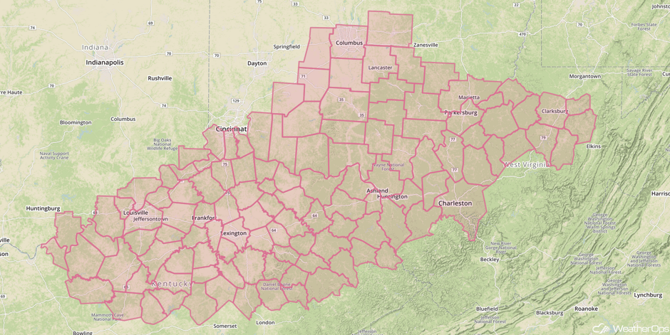 Severe Thunderstorm Watch 8/22/17