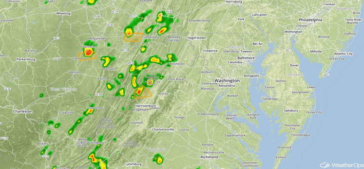 Radar 1:46pm CDT August 15, 2016