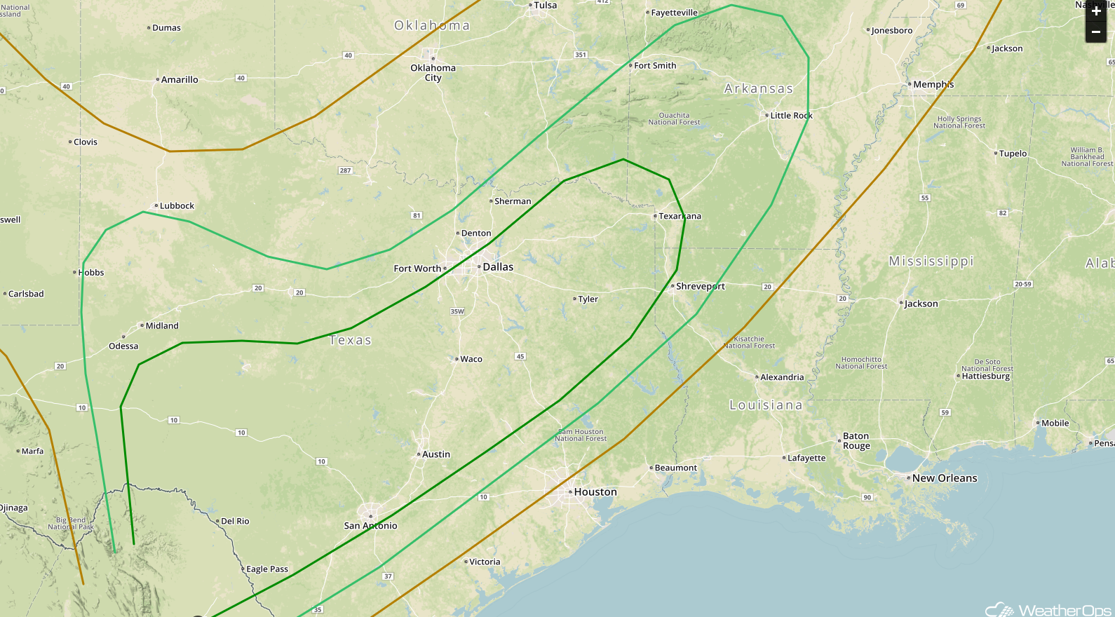 SPC Convective Outlook for Tuesday, March 27, 2018