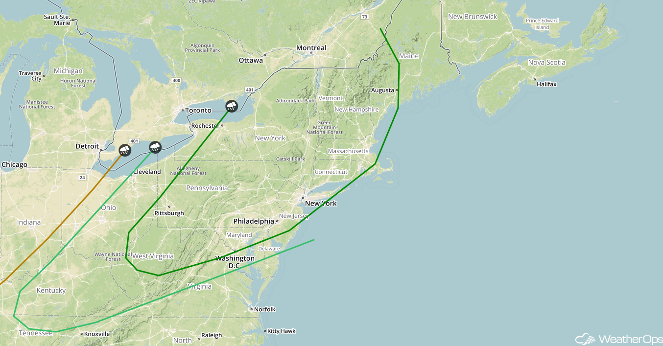 SPC Convective Outlook for Wednesday