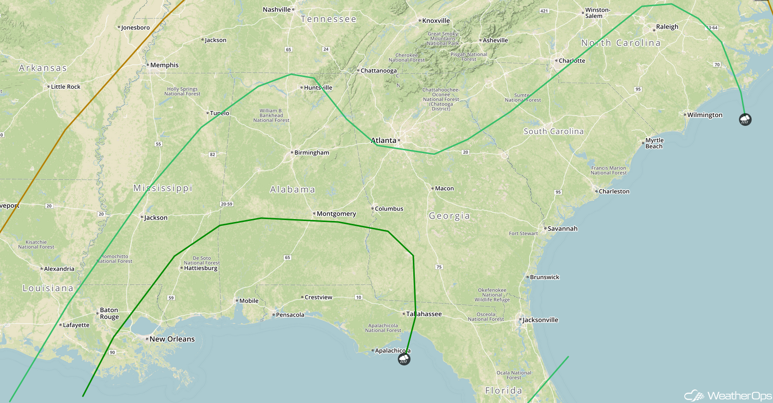 SPC Convective Outlook for Thursday, November 1, 2018