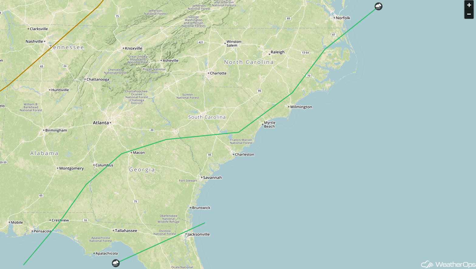 SPC Convective Outlook for Friday, November 9, 2018