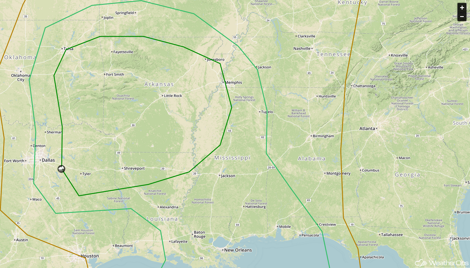 SPC Convective Outlook for Friday, November 30, 2018