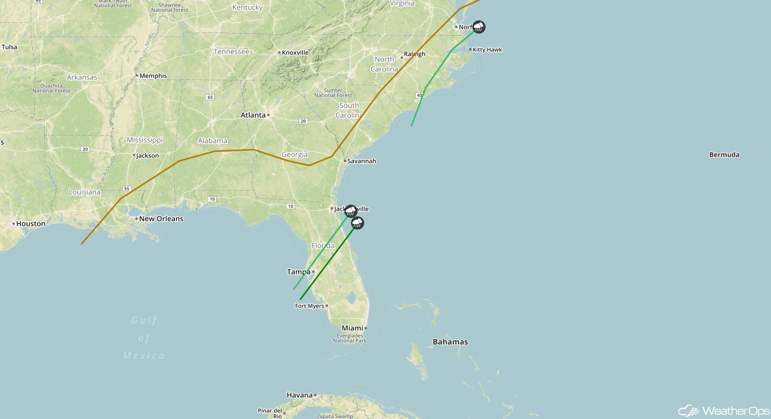 SPC Convective Outlook for Thursday, December 20. 2018
