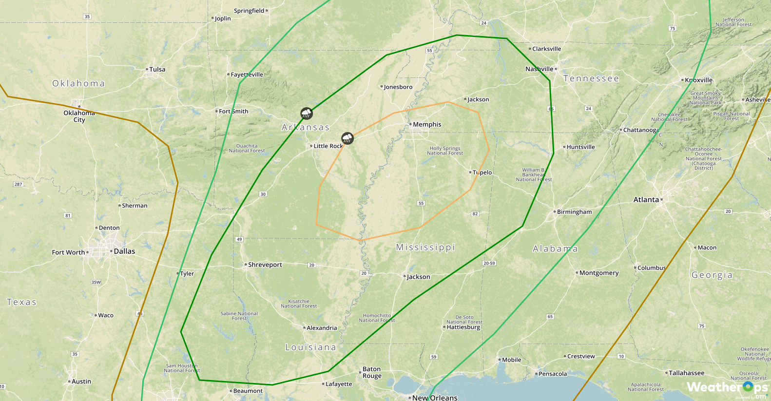 SPC Convective Outlook for Saturday, February 23, 2019