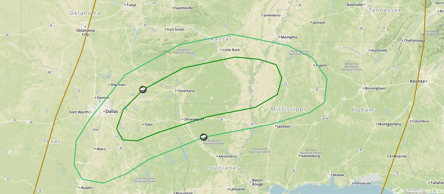 SPC Convective Outlook for Wednesday, February 28,, 2018