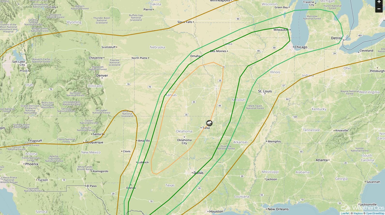 SPC Convective Outlook for Wednesday, May 2, 2018