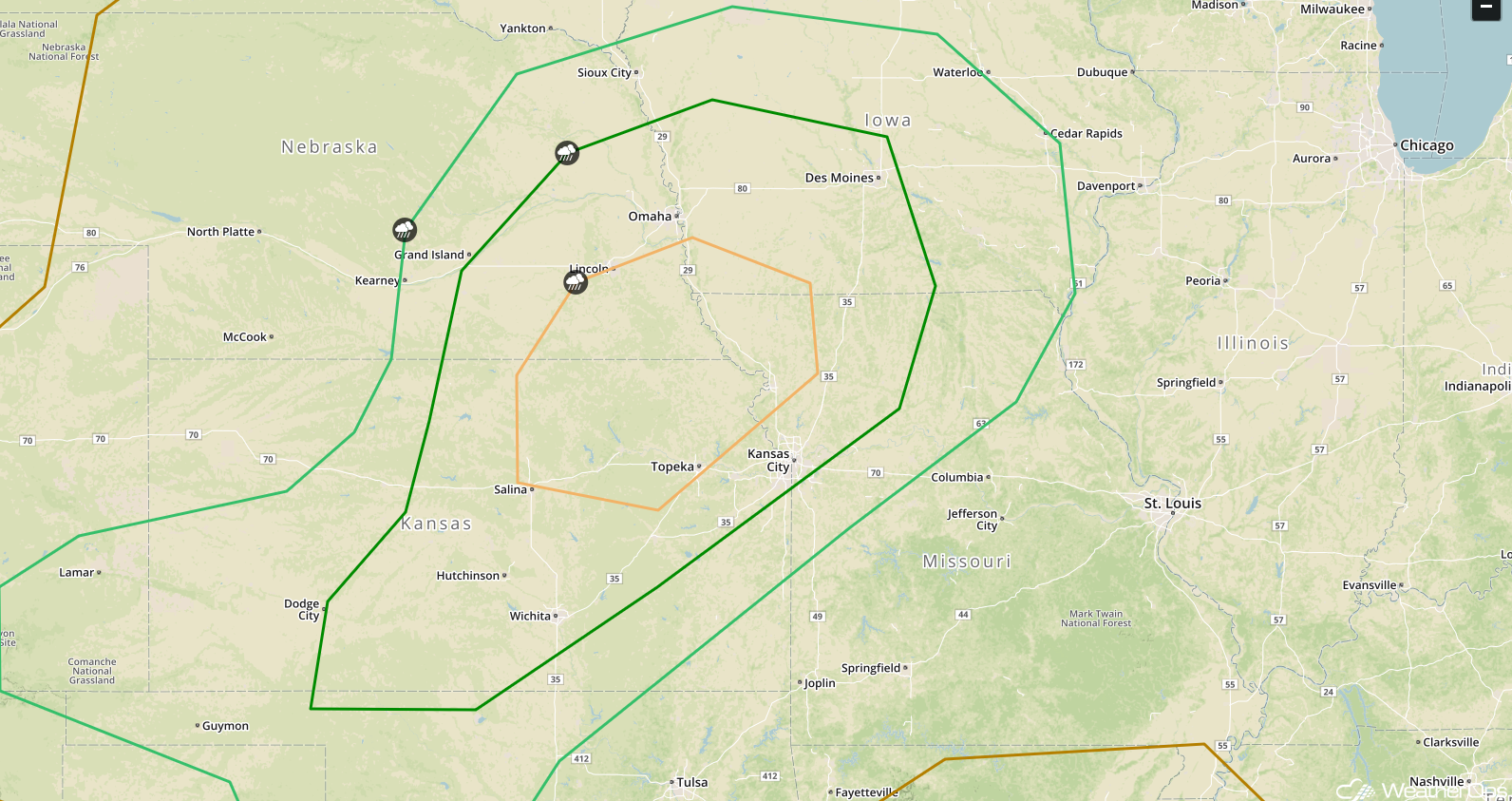 SPC Convective Outlook for Saturday May 19, 2018
