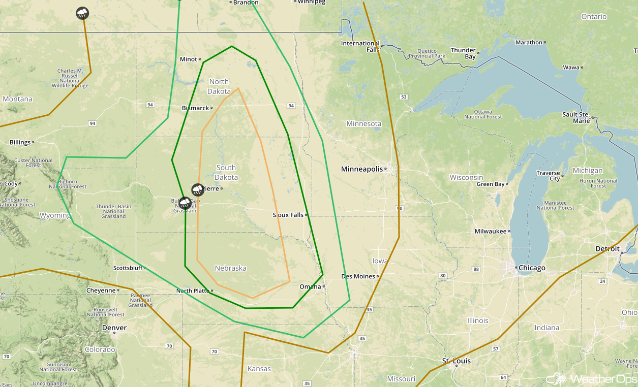 SPC Convective Outlook for Friday, June 1, 2018