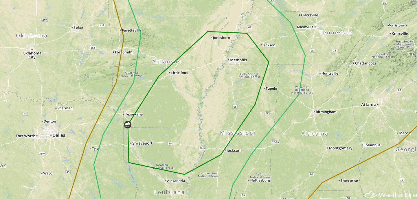 SPC Convective Outlook for Friday, March 16, 2018