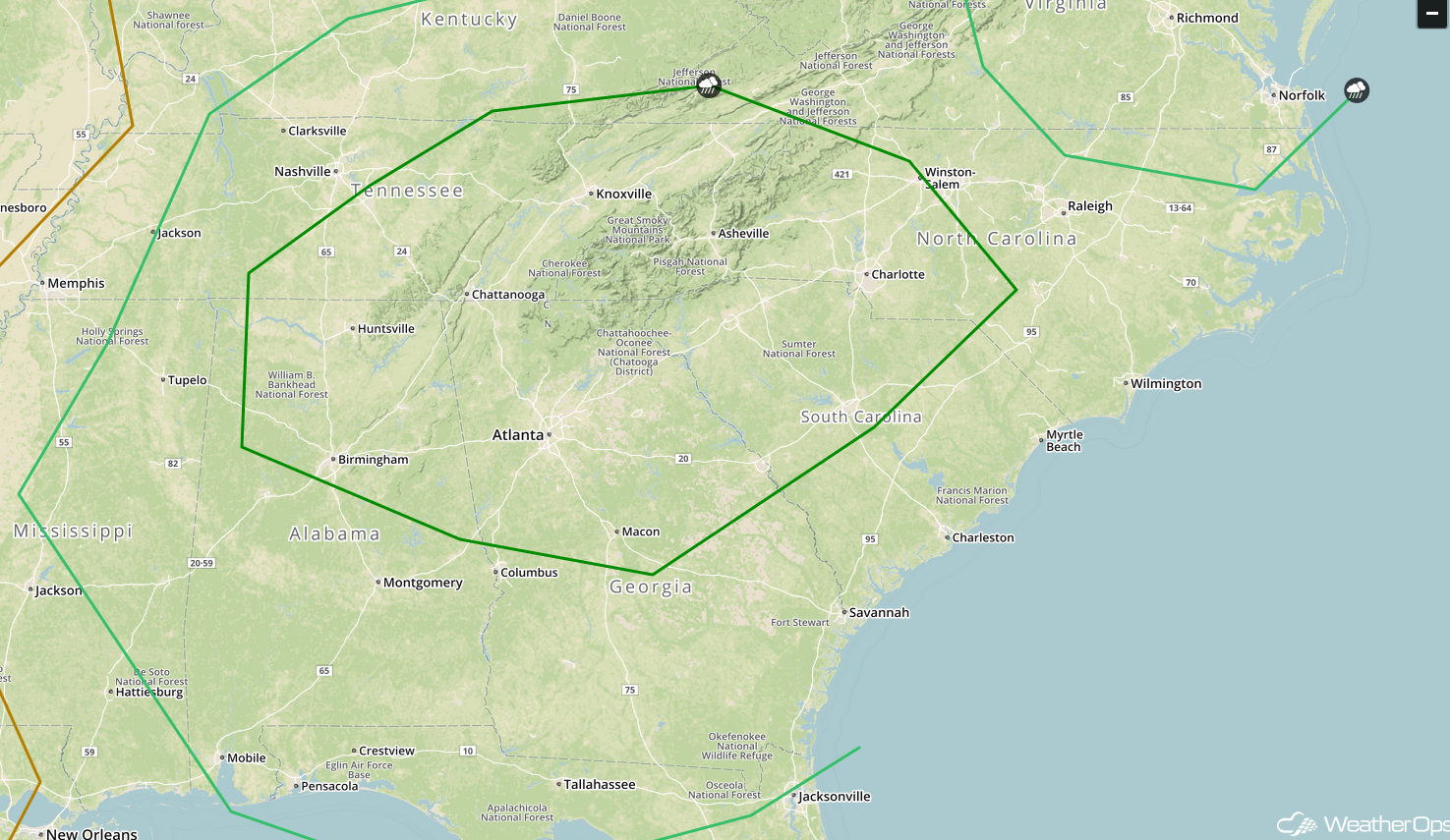 SPC Convective Outlook for Saturday, June 21, 2018