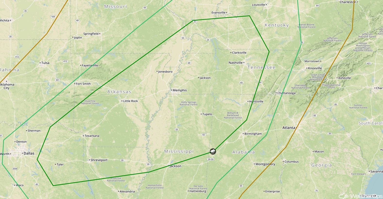 SPC Convective Outlook for Saturday, February 24, 2018