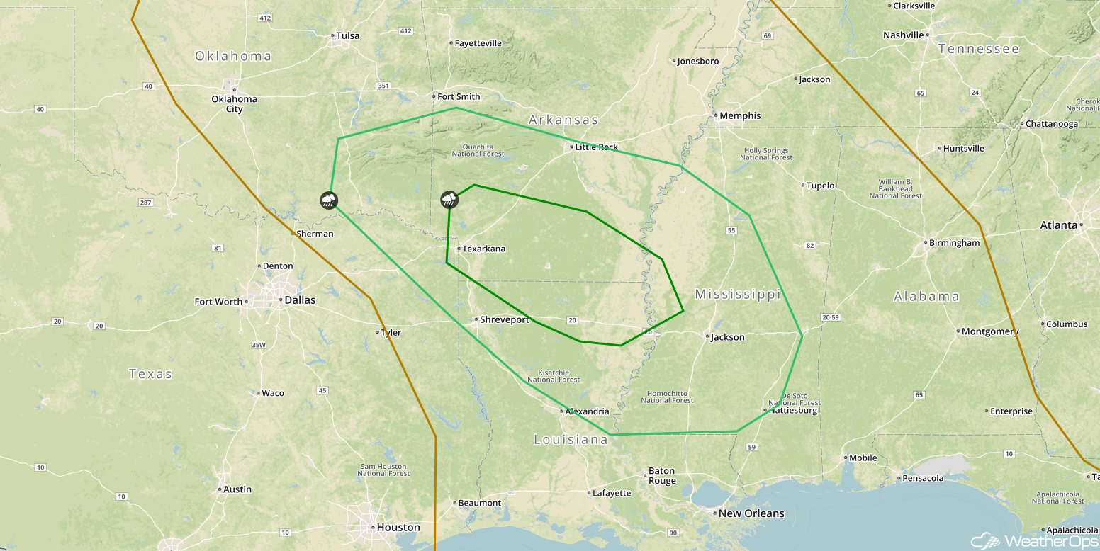 SPC Convective Outlook for Saturday, March 10, 2018