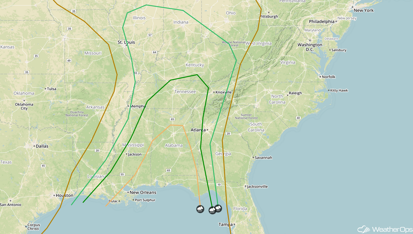 SPC Convective Outlook for Saturday, April 14,l 2018