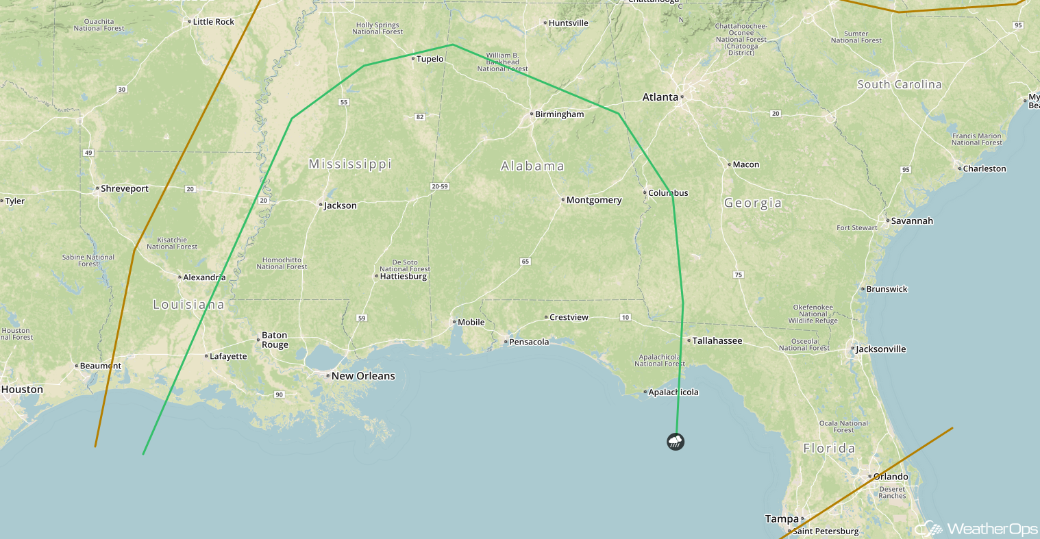 SPC Convective Outlook for Saturday, January 19, 2019