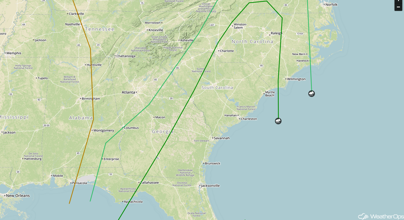 SPC Convective Outlook for Sunday, April 15, 2018