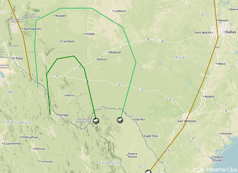 SPC Convective Outlook for Friday, April 20, 2018