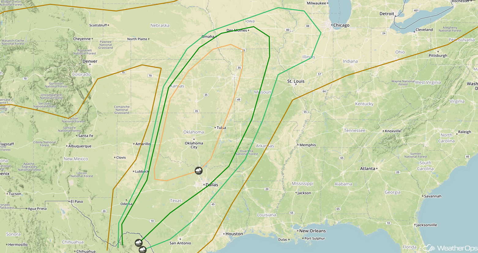 SPC Convective Outlook for Wednesday, May 2, 20018