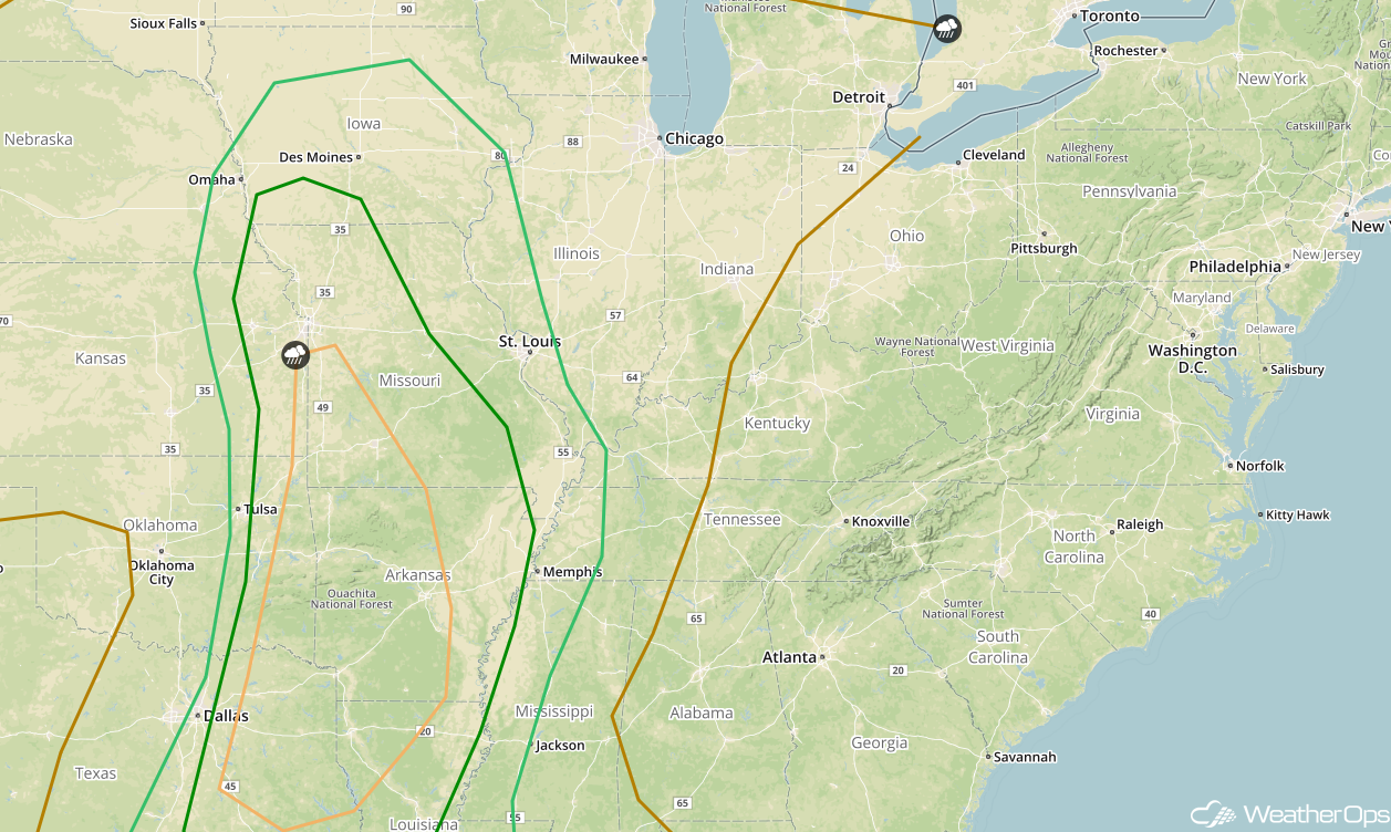 SPC Convective Outlook for Friday, April 13, 2018