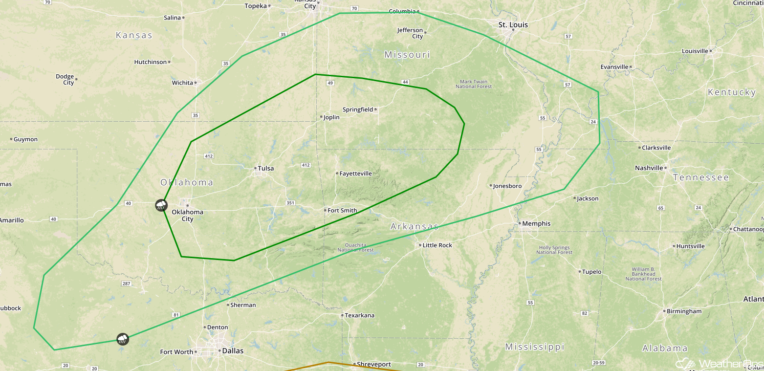SPC Convective Outlook for Saturday, June 23, 2018