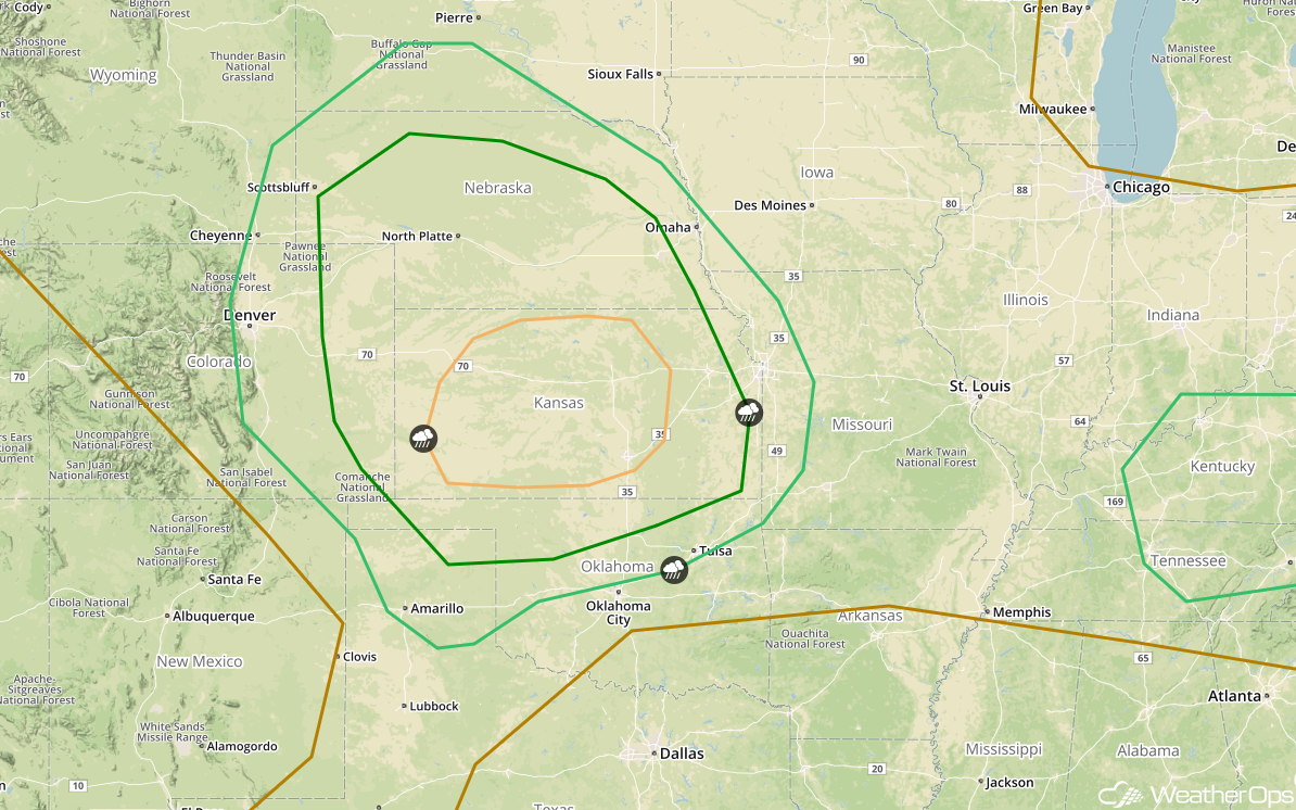 SPC Convective Outlook for Sunday, June 22, 2018
