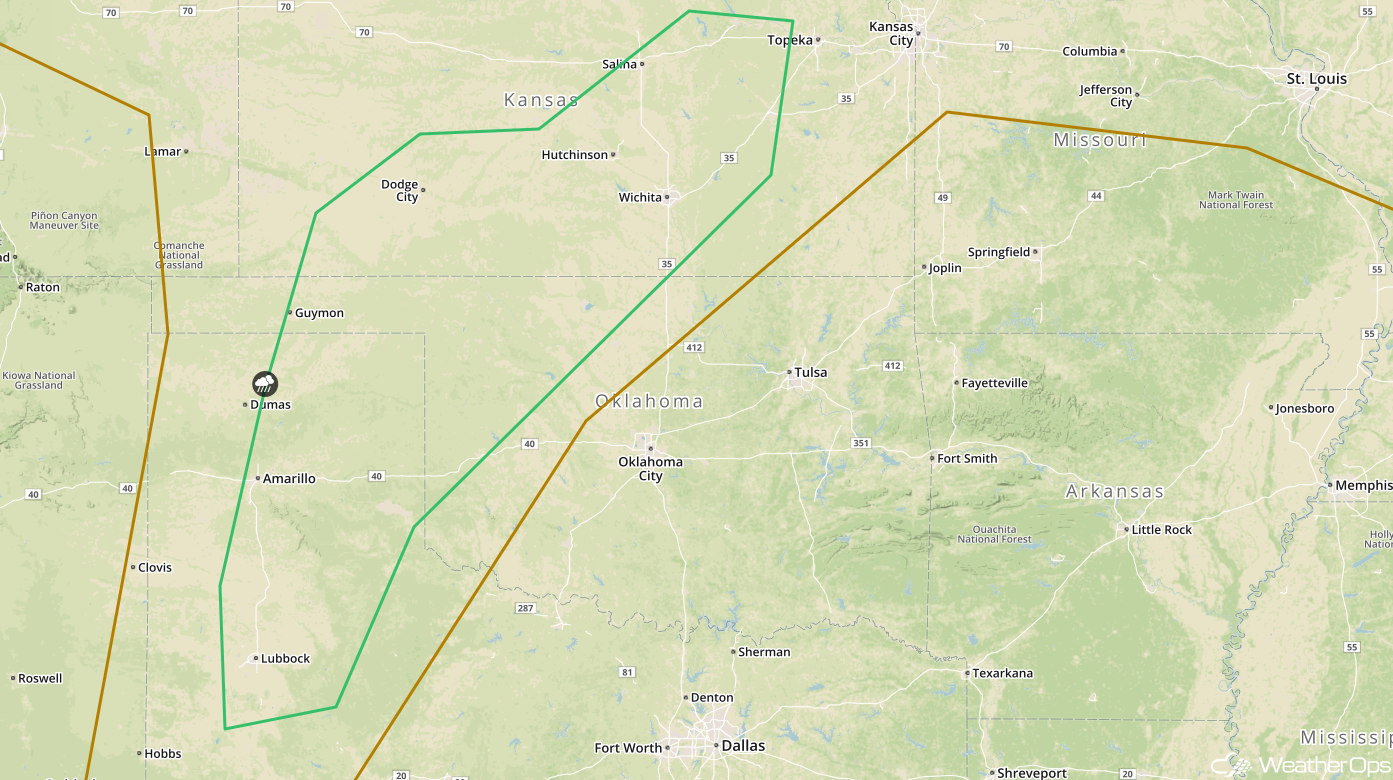 SPC Convective Outlook for Sunday, May 13, 2018