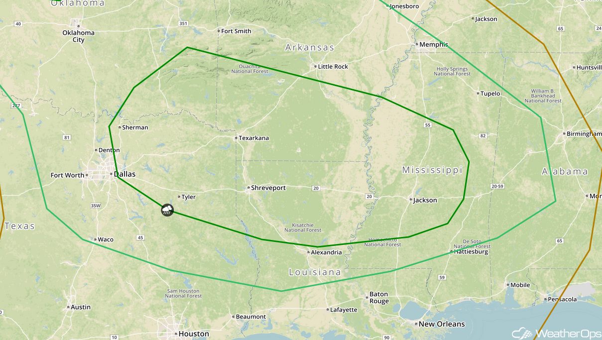SPC Convective Outlook for Sunday, March 18, 2018